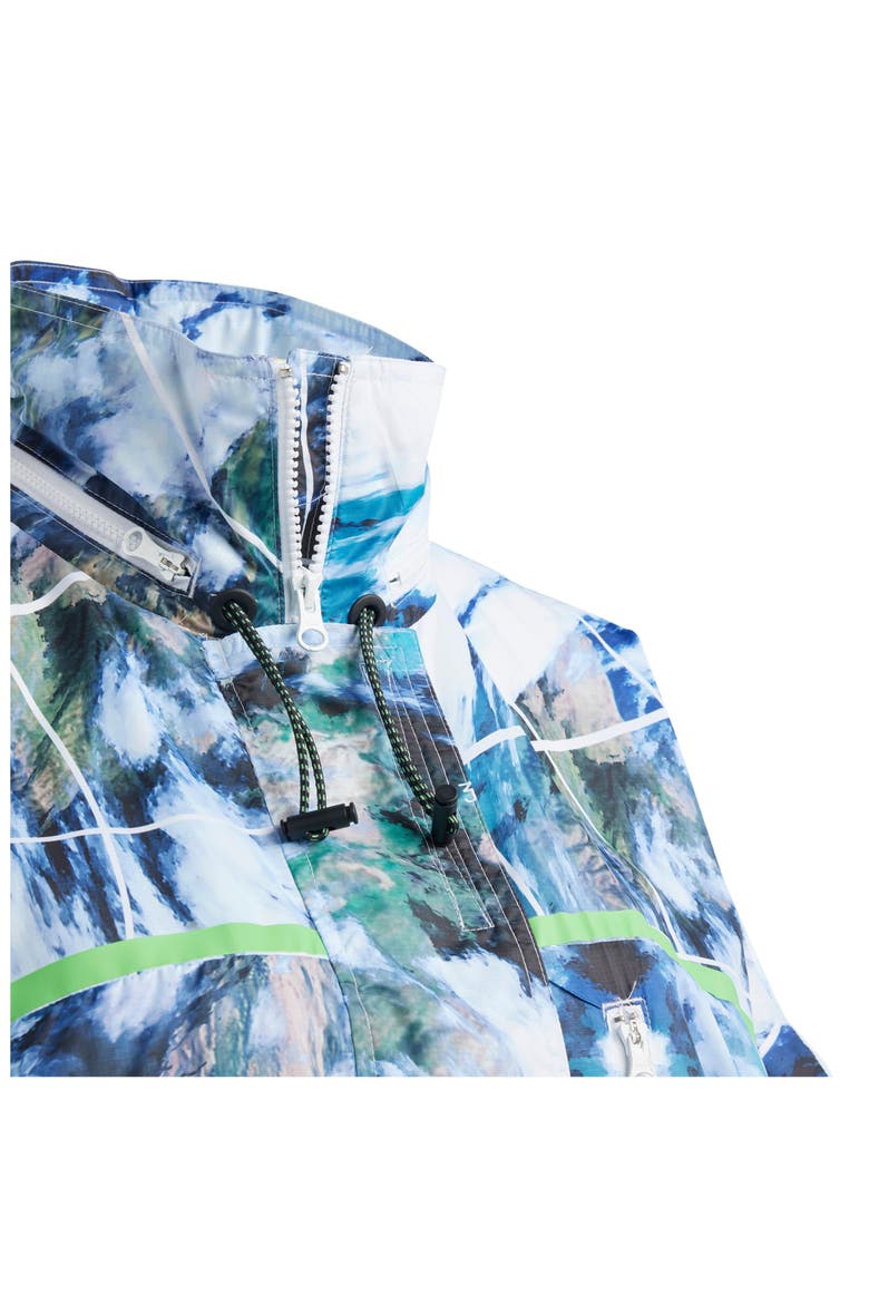 TrueNature Packable Jacket, Alternate, color, WHITE/ MULTICOLOR/ DOVE GREY