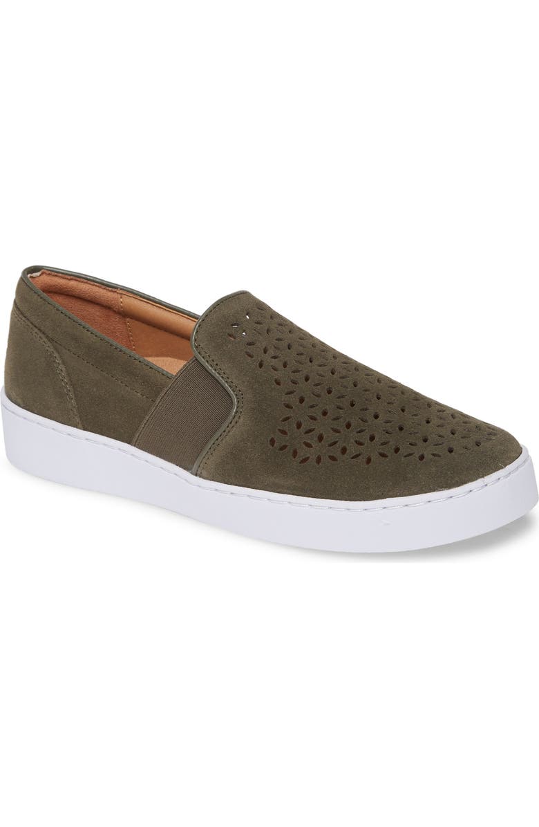 Vionic Kani Perforated Slip-On Sneaker, Main, color,
