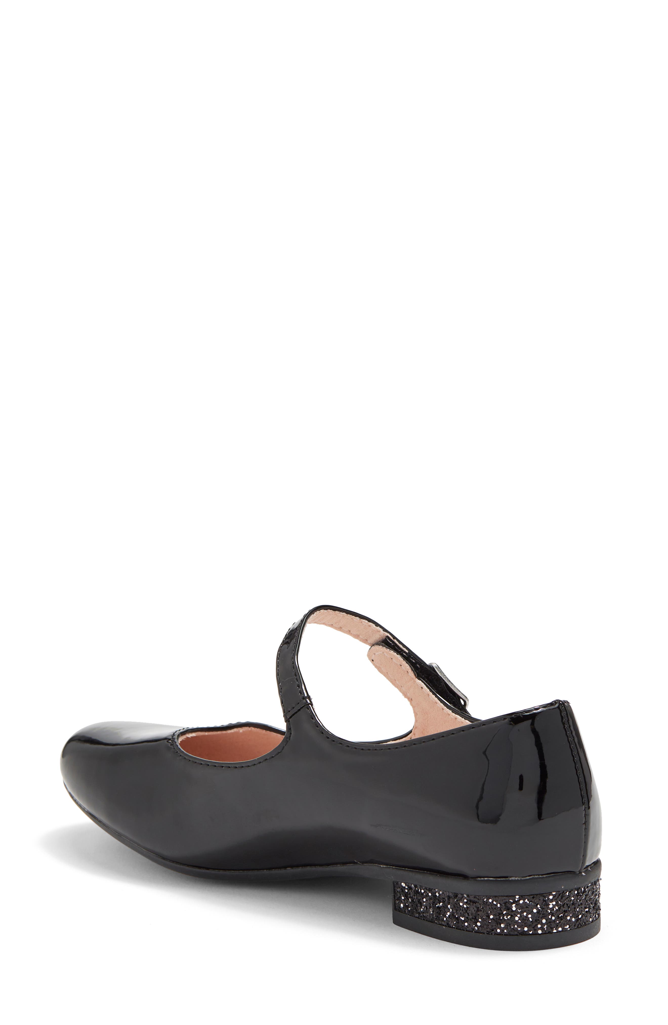 NORDSTROM RACK Kids' Lexi Dress Mary Jane Flat, Alternate, color, Black