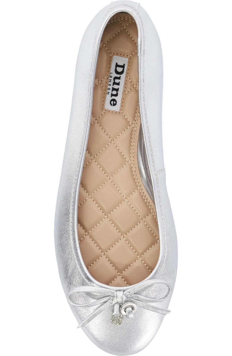 Dune London Hallow Flat, Alternate, color,