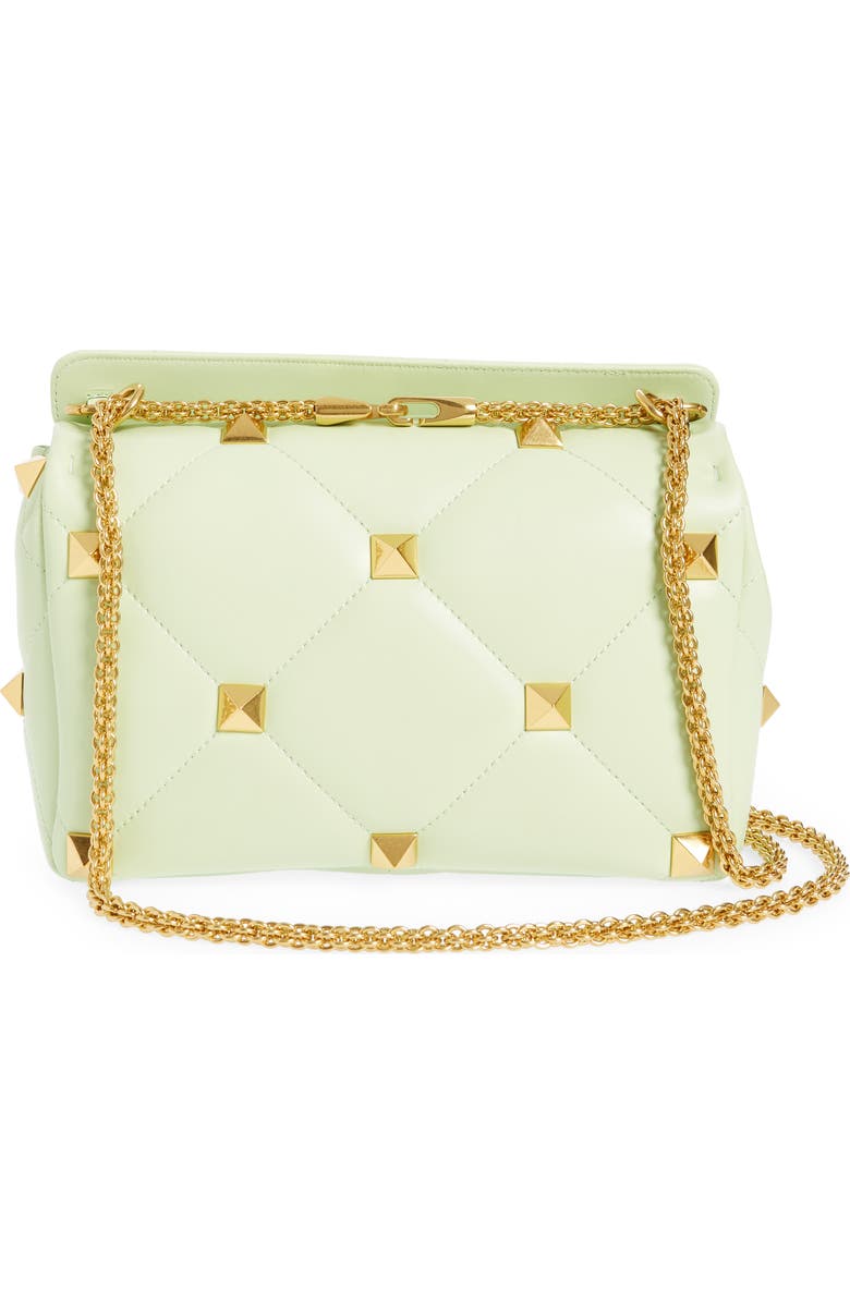 Valentino Garavani Large Roman Stud Shoulder Bag, Alternate, color,