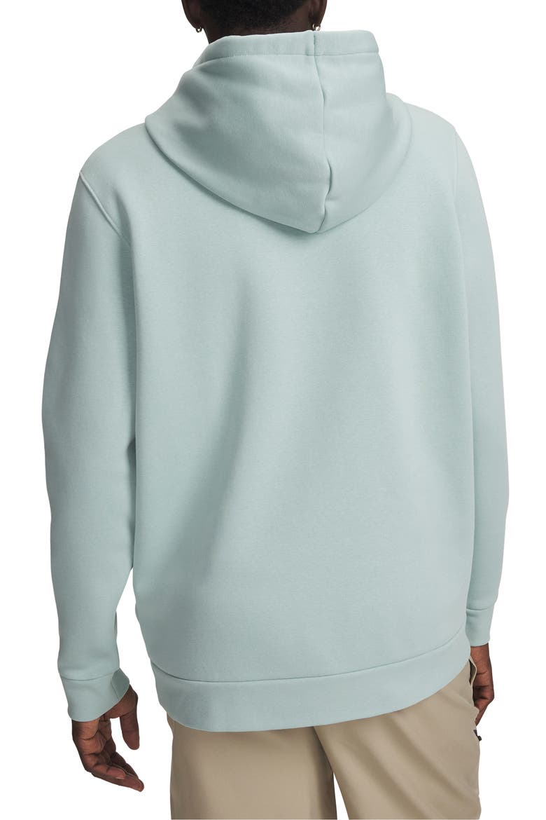 UA Icon Fleece Hoodie, Alternate, color, 477 ENAMEL BLUE