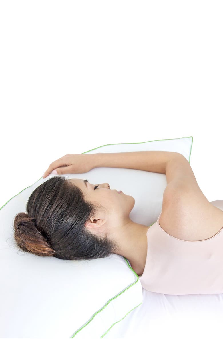 RIO HOME Sleep Yoga Side Sleeper Pillow, Alternate, color, White