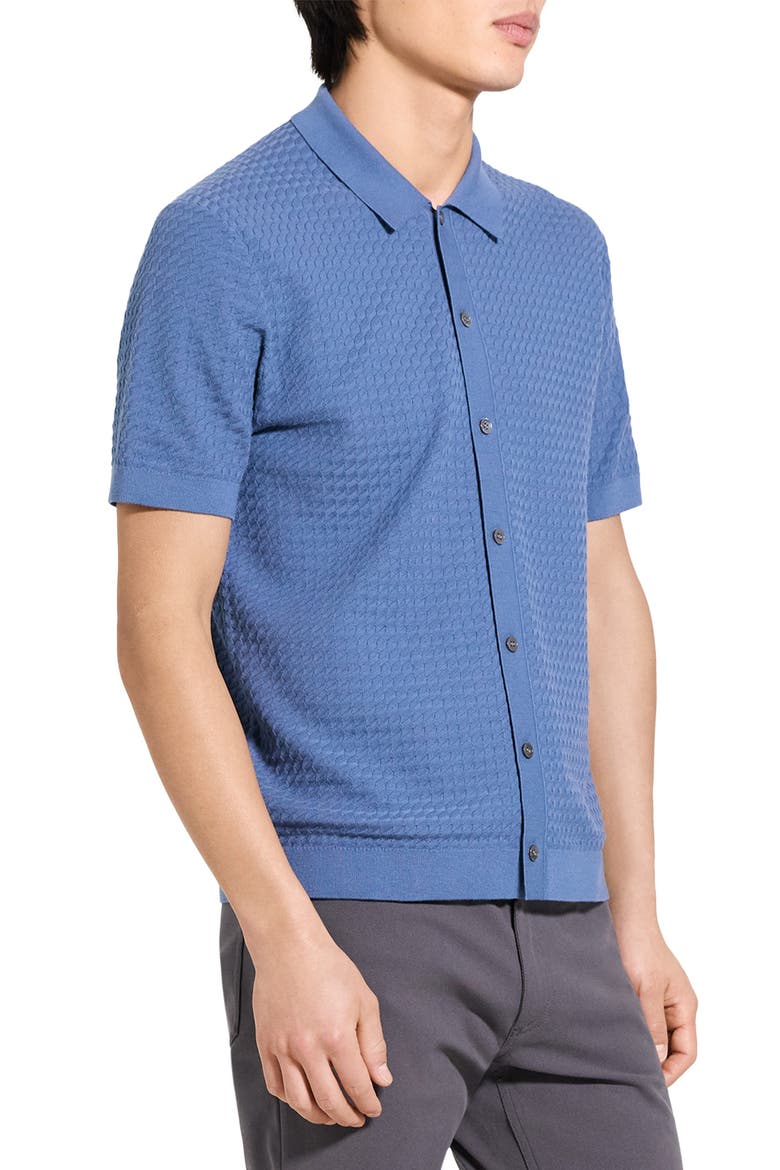 Cairn in Cotton Short Sleeve Shirt, Alternate, color, BERING