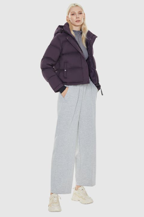 Puff-O® Cropped Down Puffer Jacket