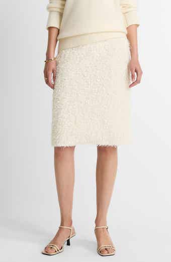 Feathery Fringe Skirt