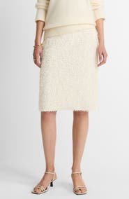 Vince Feathery Fringe Skirt