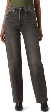 Levi's Ribcage High Waist Straight Leg Jeans