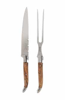 FRENCH HOME Laguiole Olivewood Carving Set