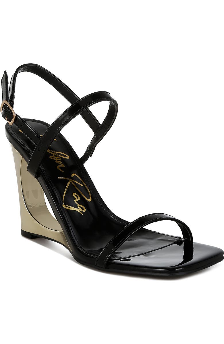 LONDON RAG Ladra Wedge Sandal, Main, color,