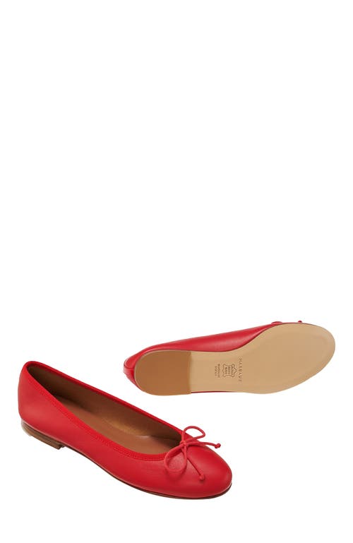 Margaux The Demi Flat In Red