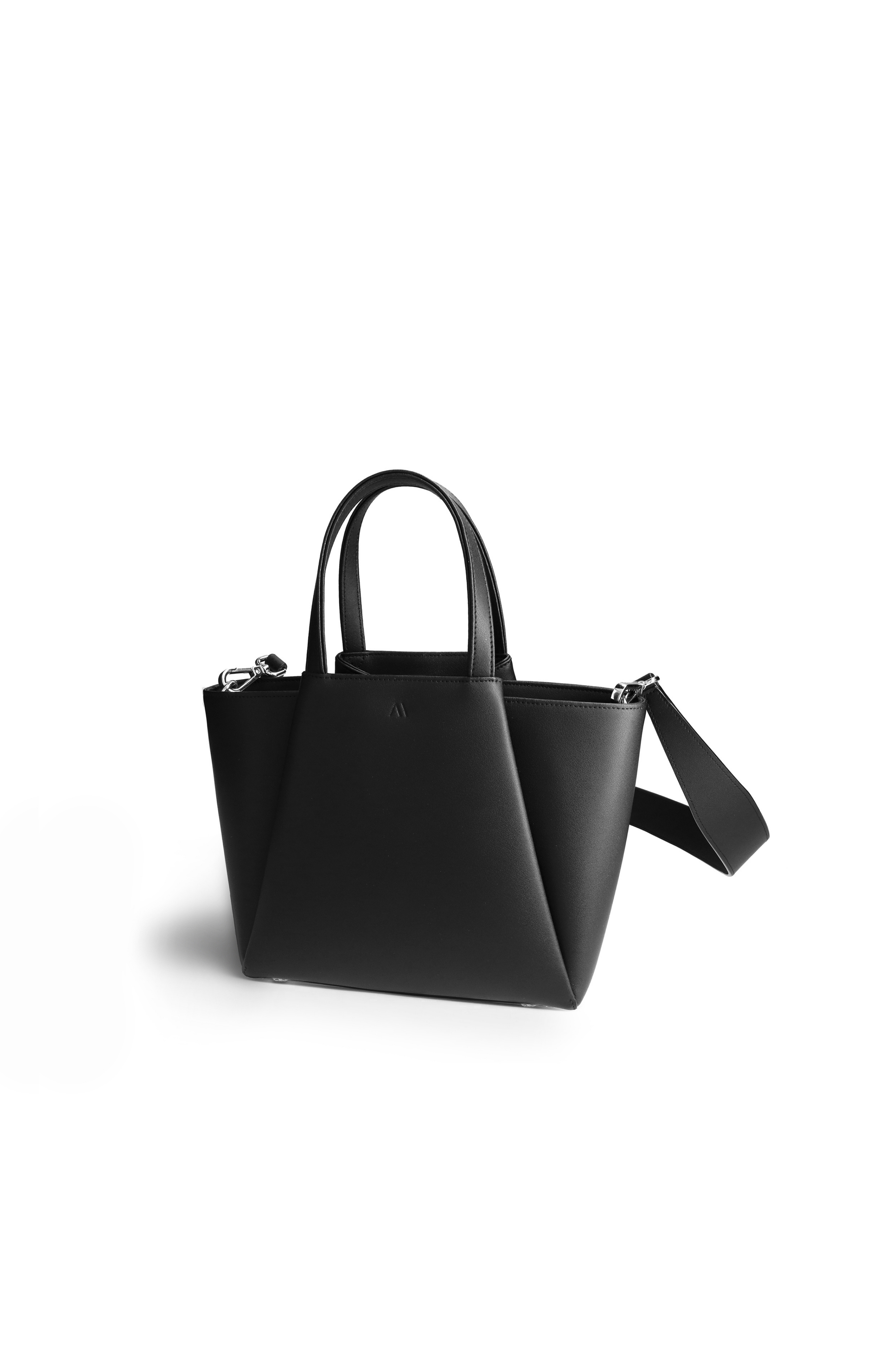 KAAI Mini Pyramid Cross Shoulder Bag, Alternate, color, Black