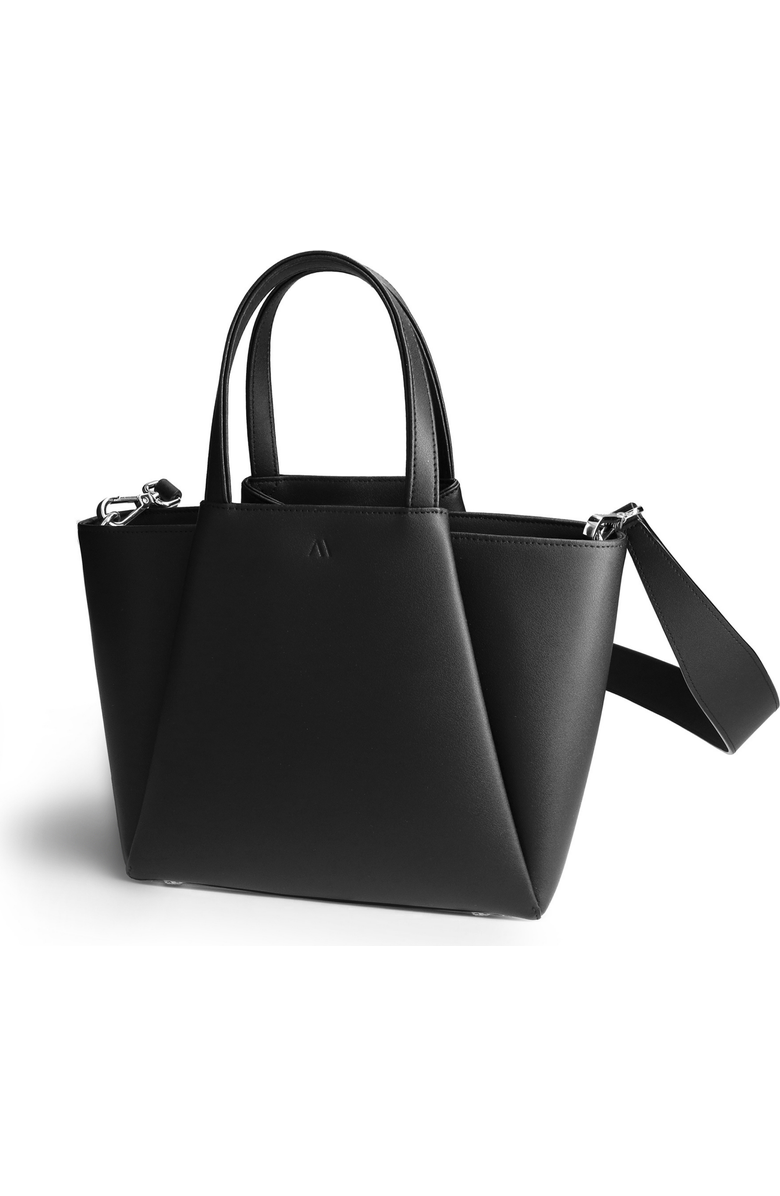 KAAI Mini Pyramid Cross Shoulder Bag, Alternate, color, Black