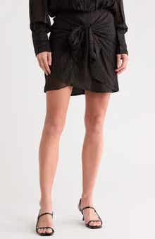 Cora Metallic Miniskirt