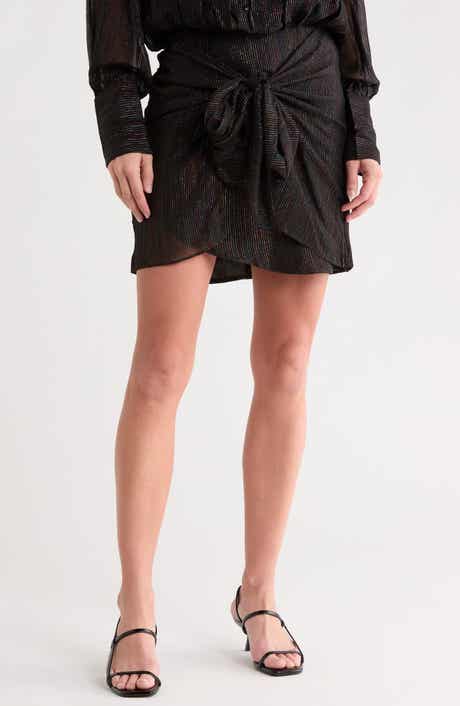 Cora Metallic Miniskirt
