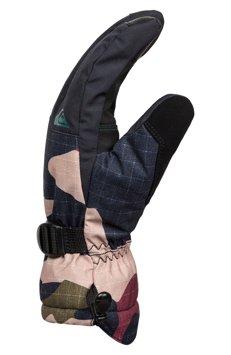 Quiksilver Mission Gloves, Alternate, color, 