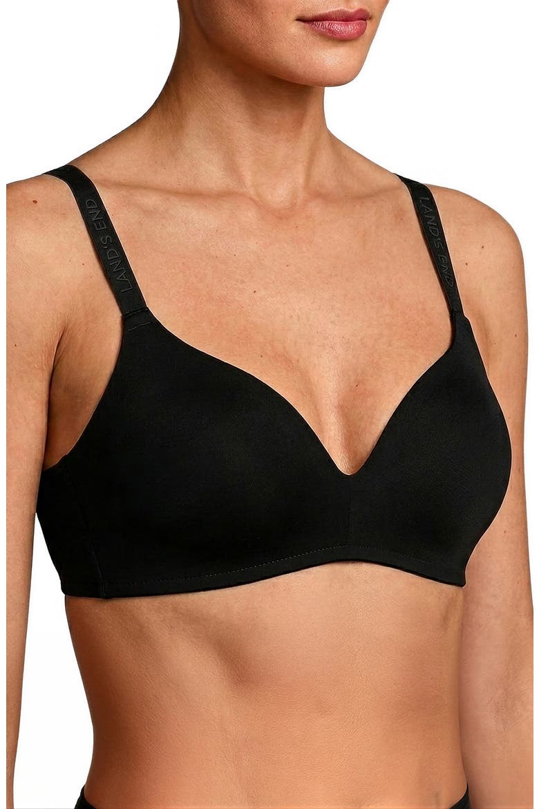 Soft Essential 3-Pack Assorted Bralettes, Alternate, color, CLAY/ NAVY/ BLACK