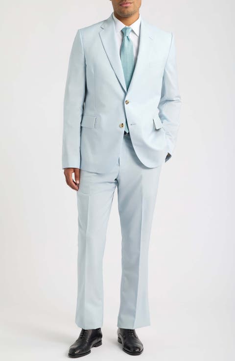 Camberwell Tailored Fit Black Wool & Mohair Suit