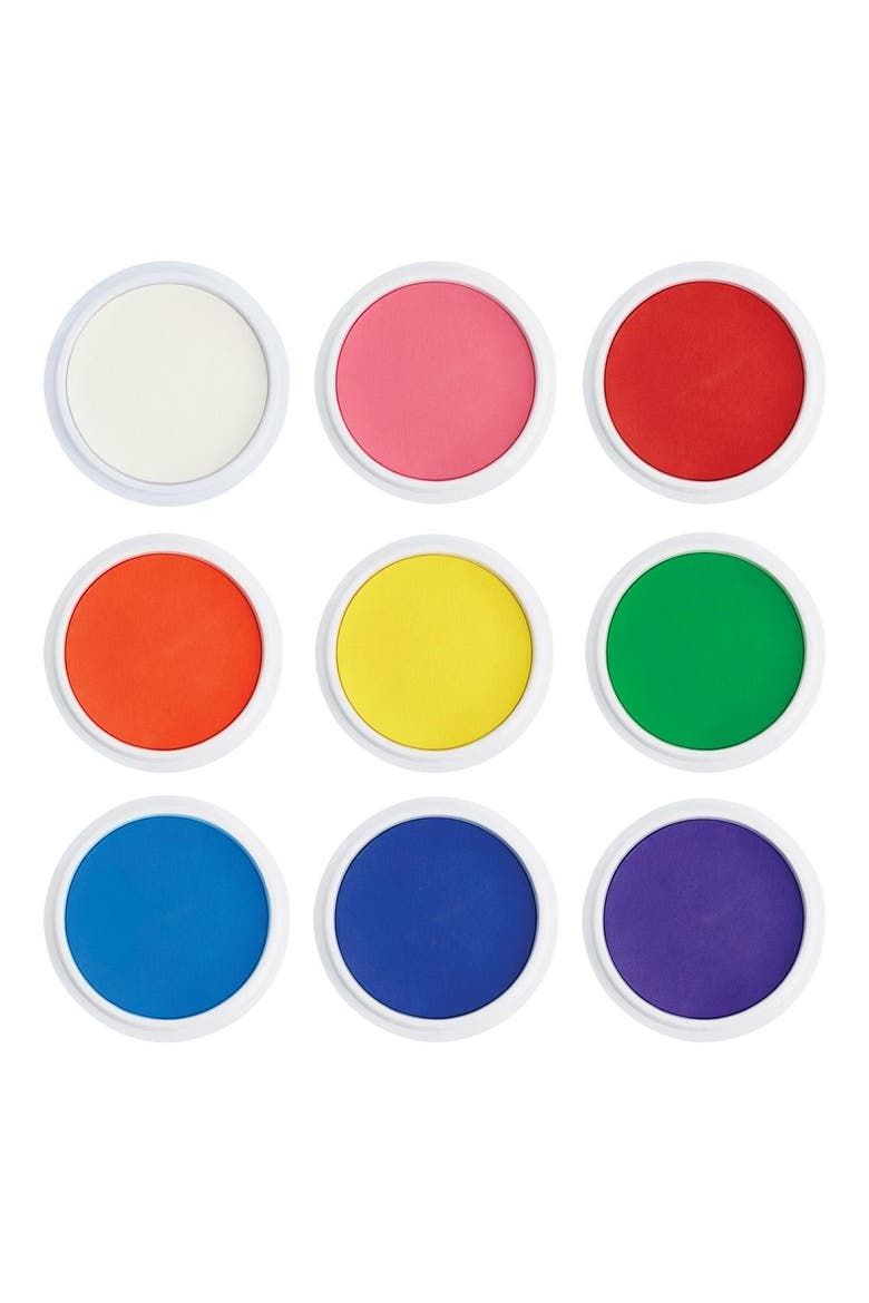 Washable Jumbo Stamp Pad - Set of 9, Alternate, color, Multicolored