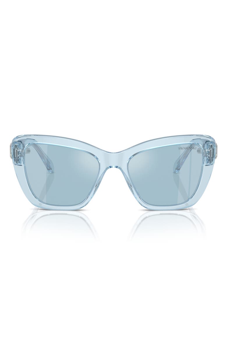 Swarovski 52mm Cat Eye Sunglasses, Main, color, 