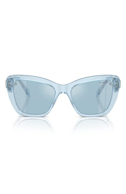 52mm Cat Eye Sunglasses