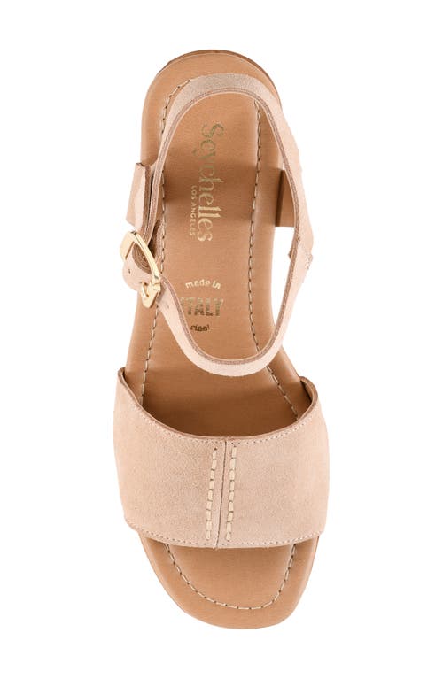 SEYCHELLES SEYCHELLES CITY SCAPE PLATFORM SANDAL
