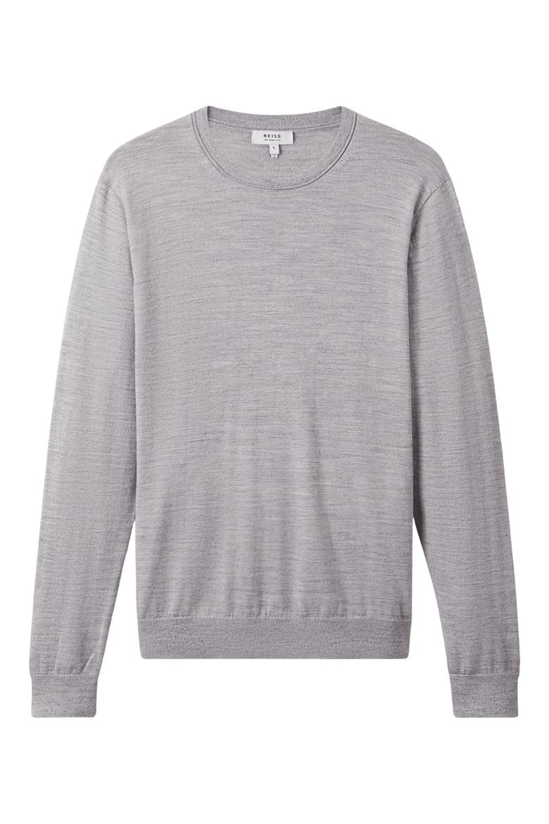 Wessex Wool Sweater, Alternate, color, SOFT GREY MOULINE