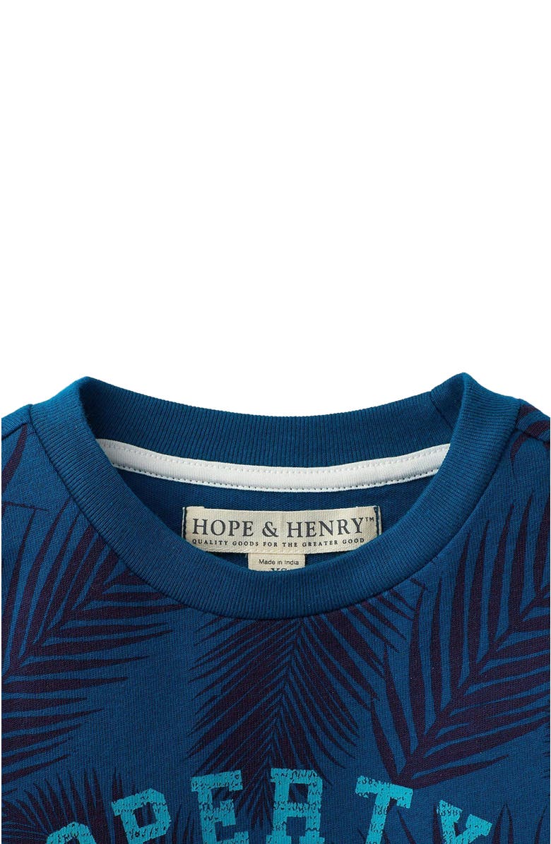 Hope & Henry Boys' Printed Short Sleeve Graphic Tee, Alternate, color,