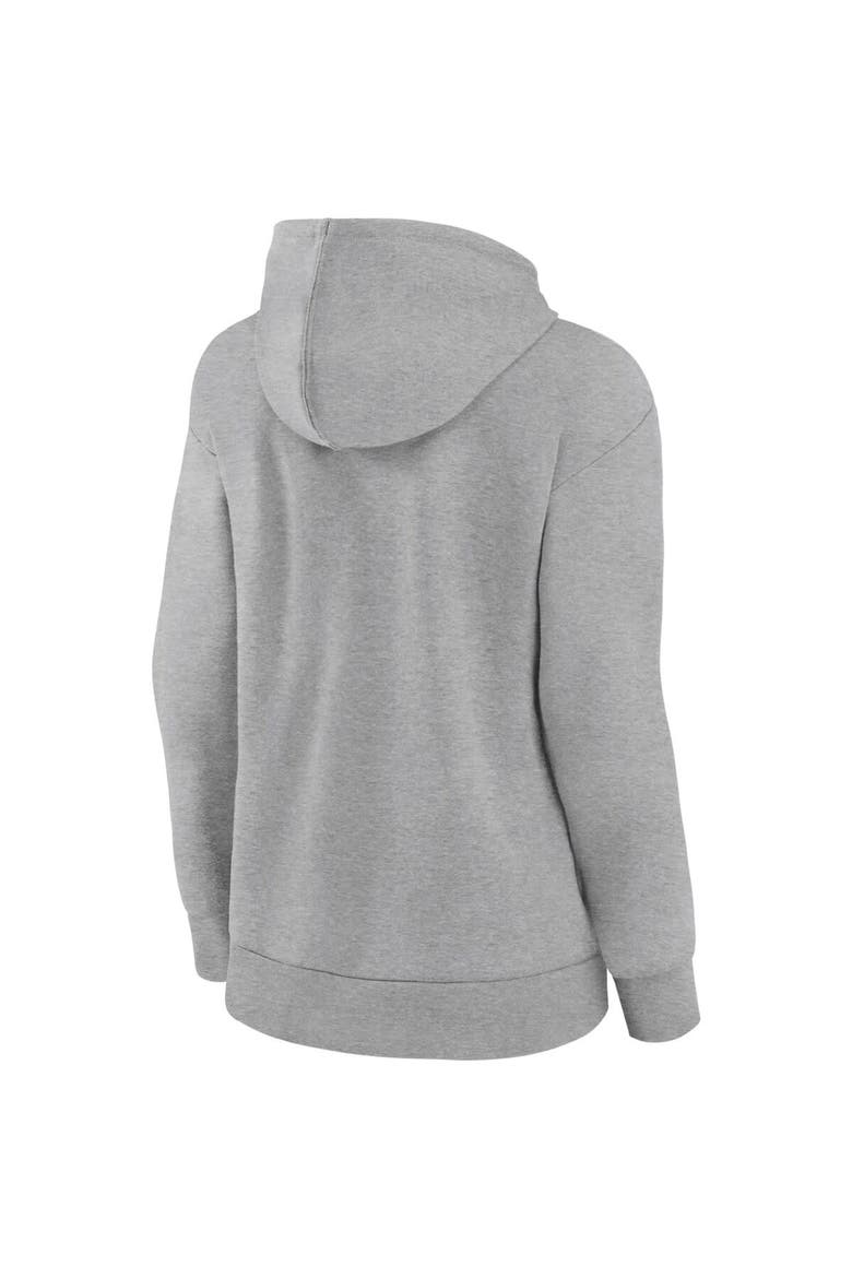 Women's Fanatics Branded Heather Gray Texas Rangers 2023 World Series Champions Locker Room Pullover Hoodie, Alternate, color, Heather Gray