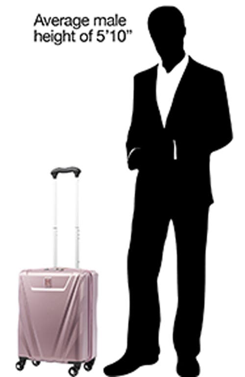 Travelpro Max Lite 5 22-inch Hardside International Carry-on In Pink