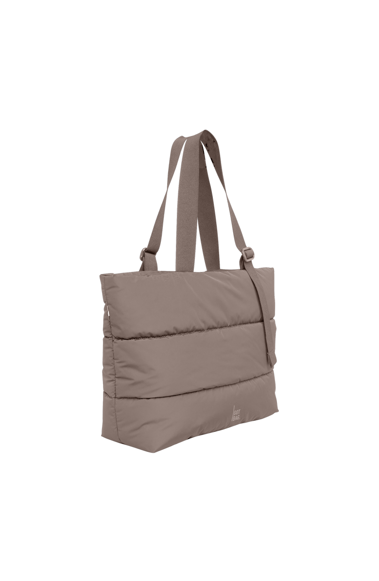 GOT BAG PUFFER TOTE BAG, Alternate, color, Oyster Monochrome