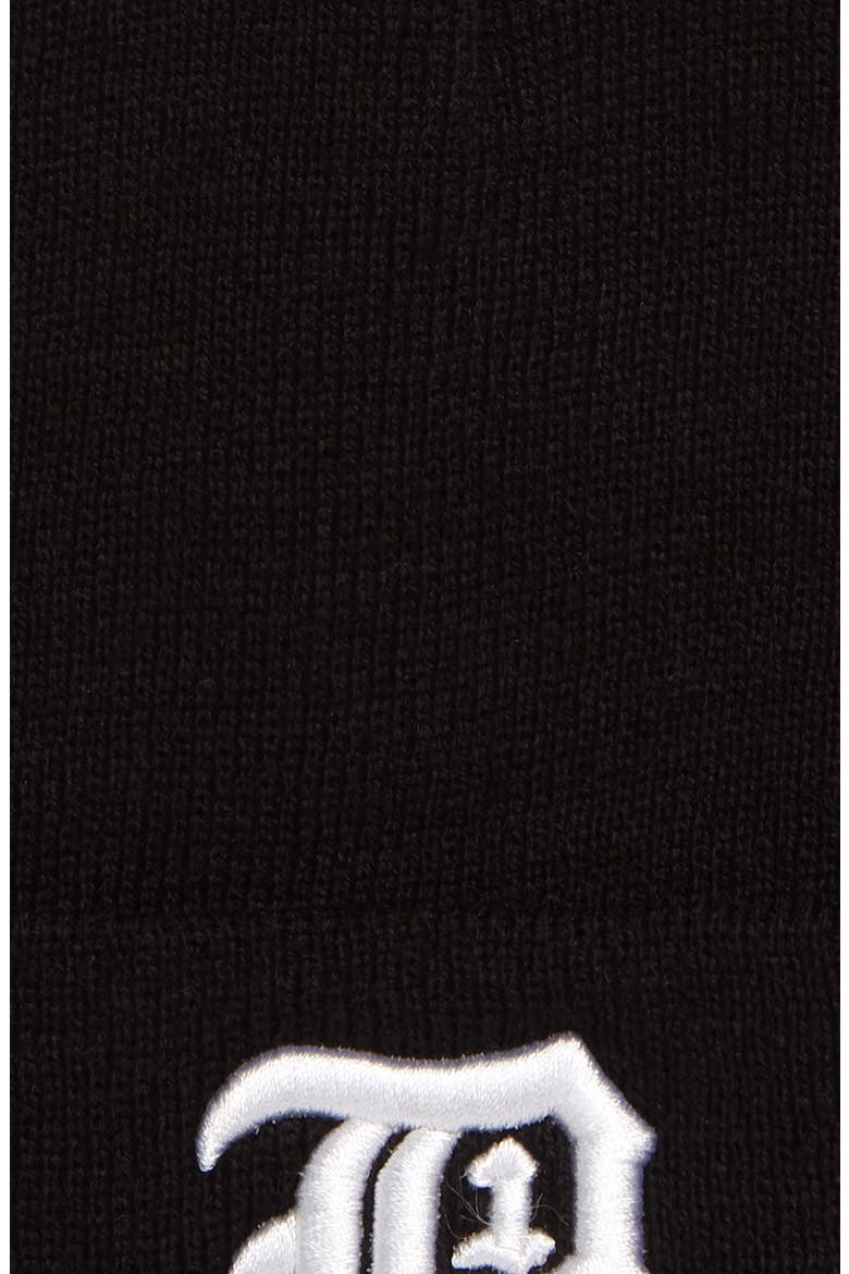 Skully Logo Beanie, Alternate, color, BLACK