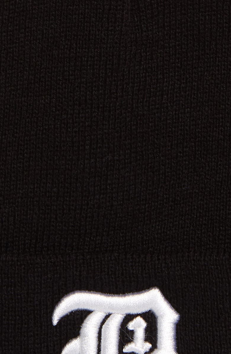 R13 Skully Logo Beanie, Alternate, color, Black