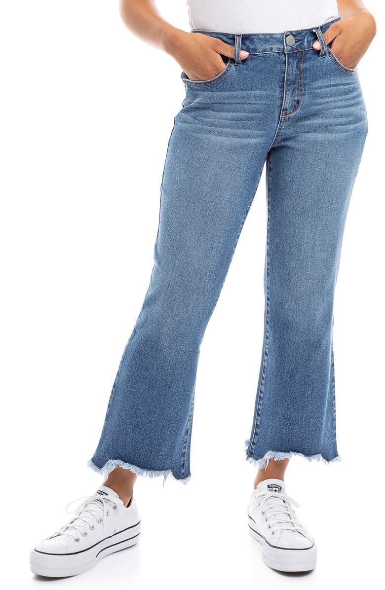 1822 Denim Demi High Waist Ankle Bootcut Jeans, Main, color, 