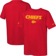 Nike Youth Nike Red Kansas City Chiefs Sideline Team Issue T-Shirt