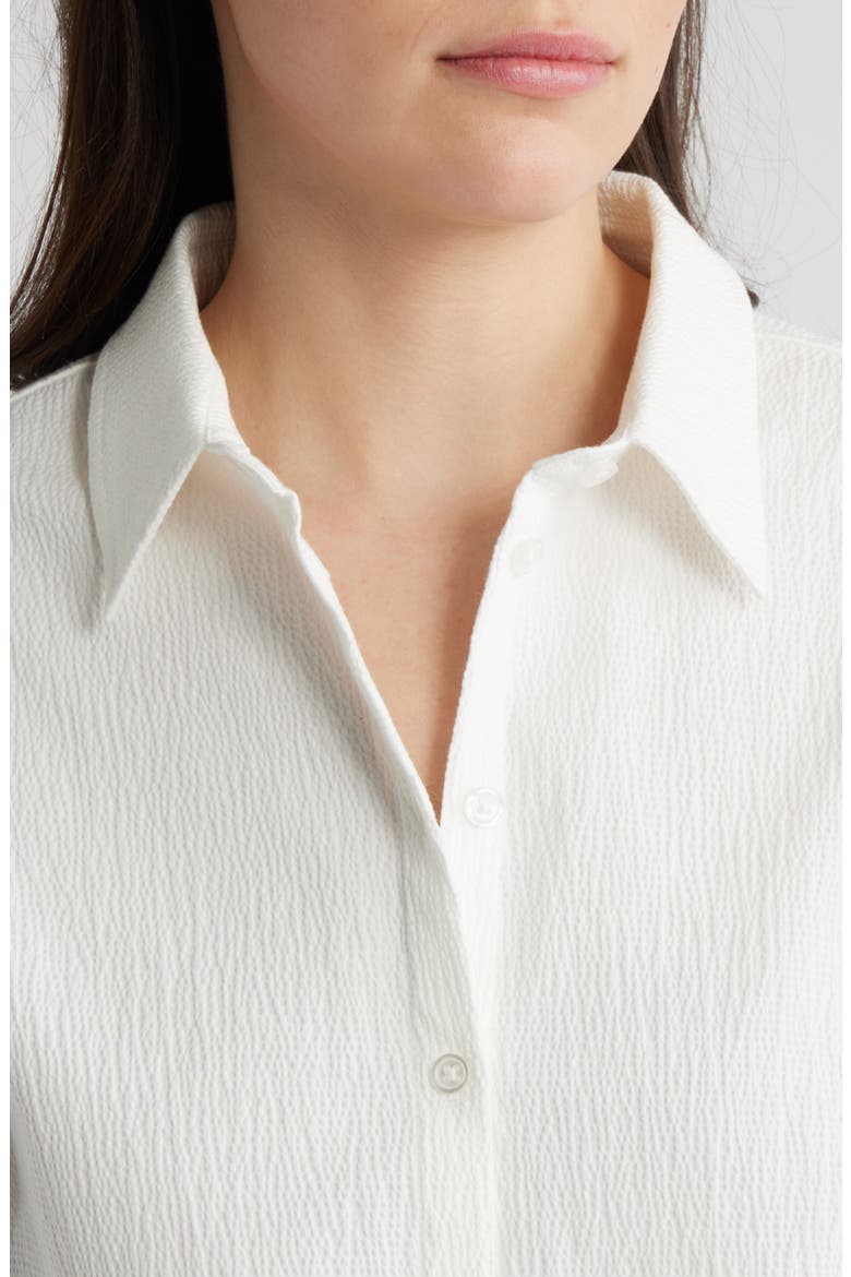 Texture Dolman Shirt, Alternate, color, GARDENIA