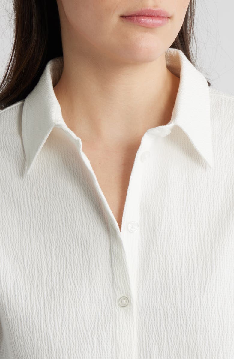 Bernardo Texture Dolman Shirt, Alternate, color, 