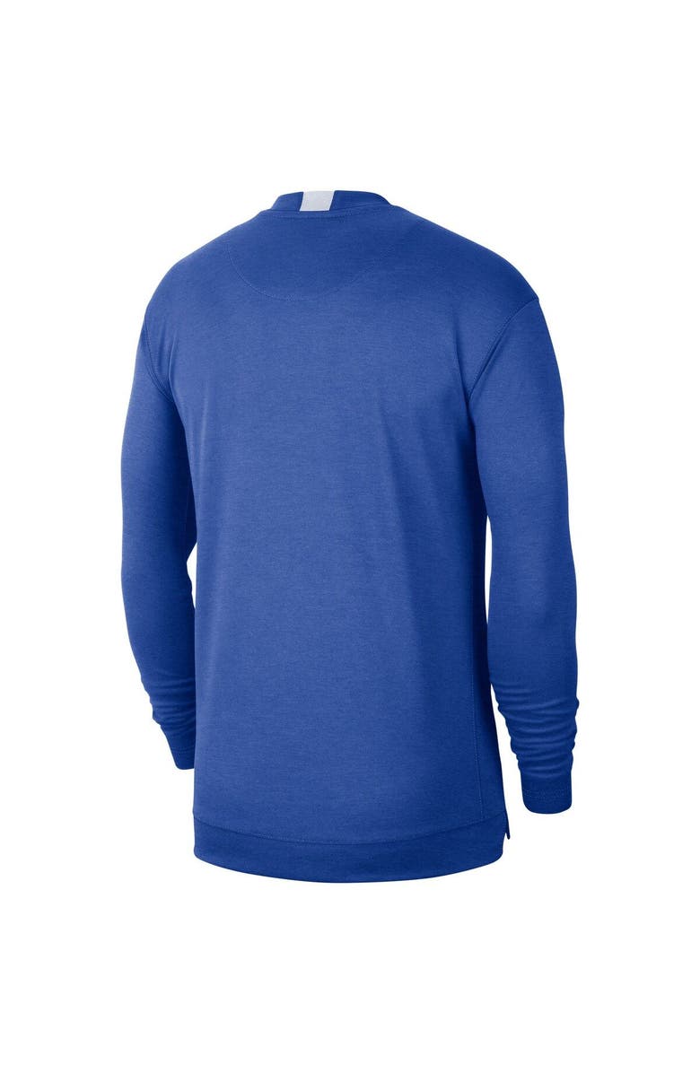Nike Men's Nike Royal Duke Blue Devils 2021/22 Basketball Team Spotlight Performance Long Sleeve T-Shirt, Alternate, color,