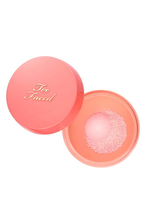 Too Faced Peach Perfector Loose Setting Powder In Peachy Pink