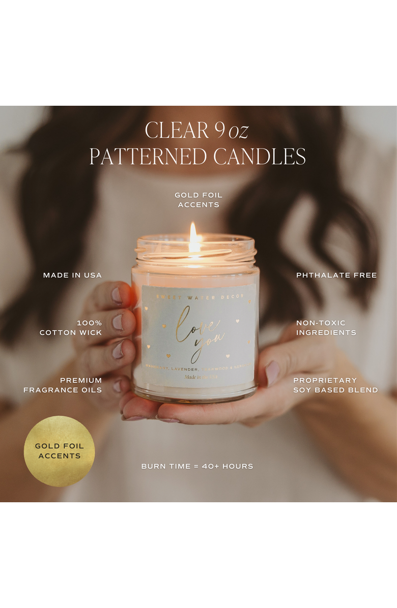 SWEET WATER DECOR Valentine's Day Candles, Alternate, color, With Love