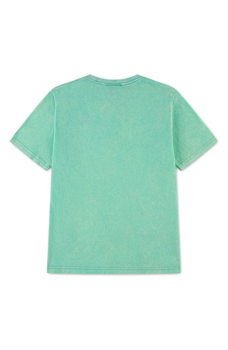 Jordan Kids' Jumpman Embroidered Cotton T-Shirt, Alternate, color, Green Glow