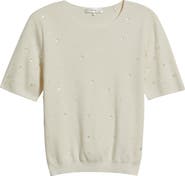 FRAME The Droplet Silk & Cotton Sweater