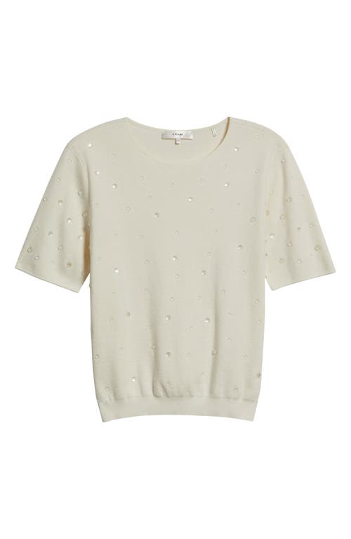 Frame The Droplet Silk & Cotton Sweater In Brown