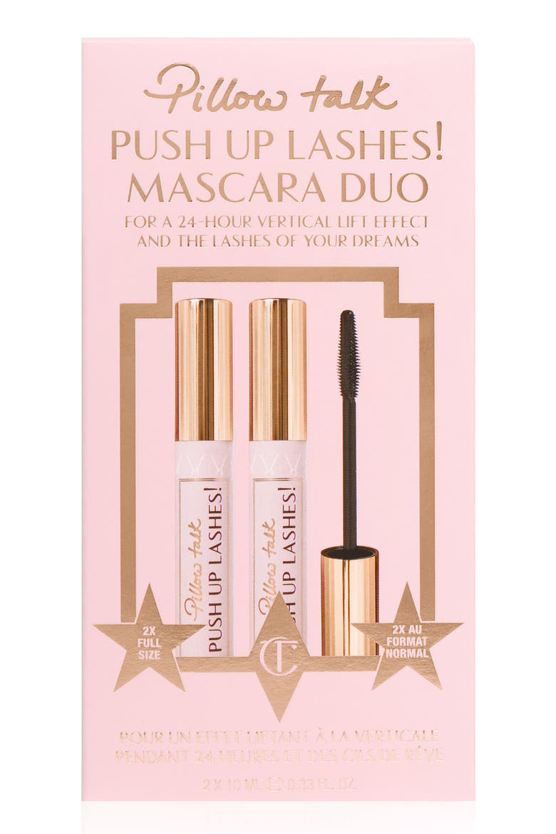 Pillow Talk Push Up Lashes! Mascara Duo (Nordstrom Exclusive) $58 Value, Alternate, color, NO COLOR