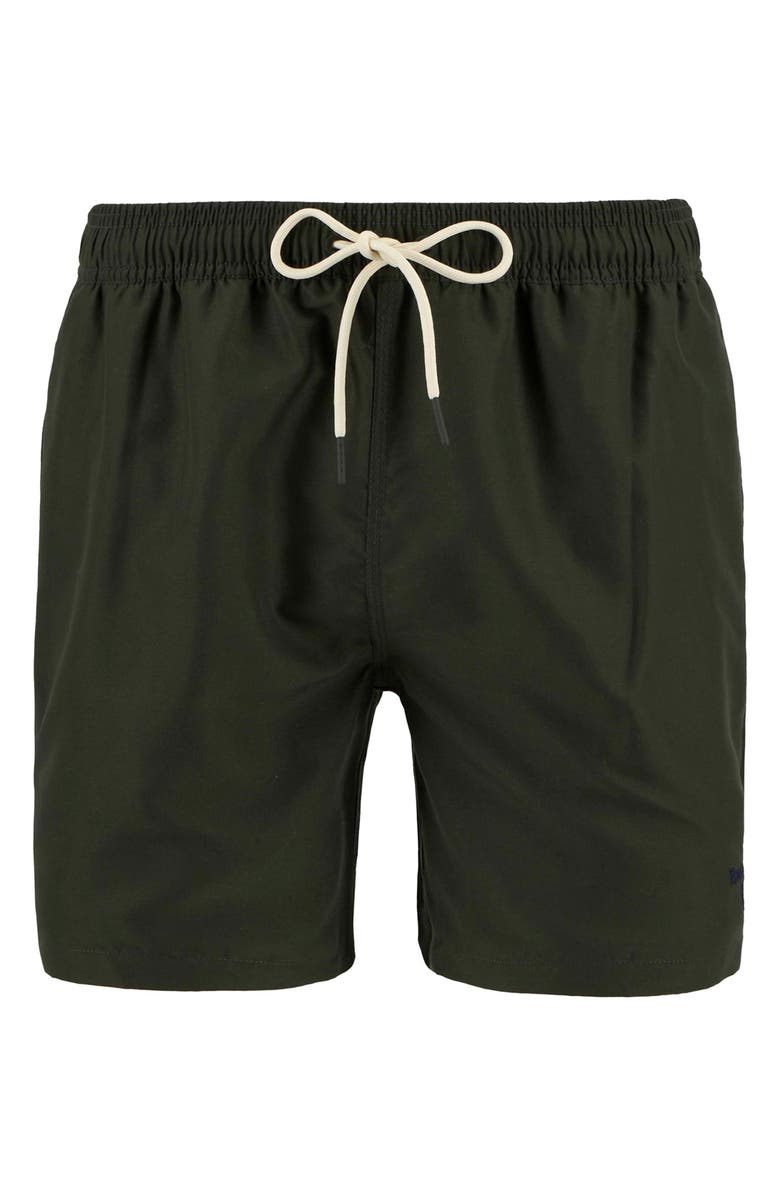 Barbour Water Reactive Tartan Swim Trunks, Alternate, color, 