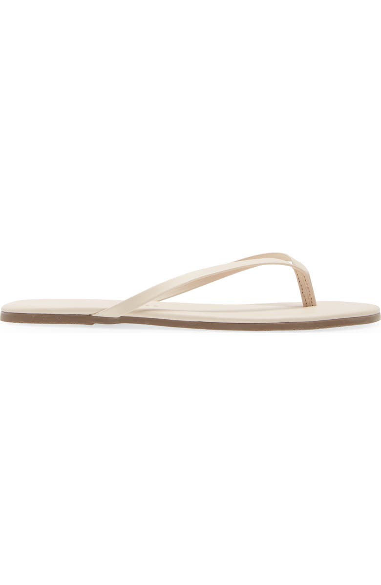 TKEES Foundations Matte Flip Flop, Alternate, color, Linen