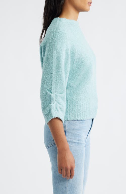 Wit & Wisdom Bouclé Sweater In Blue