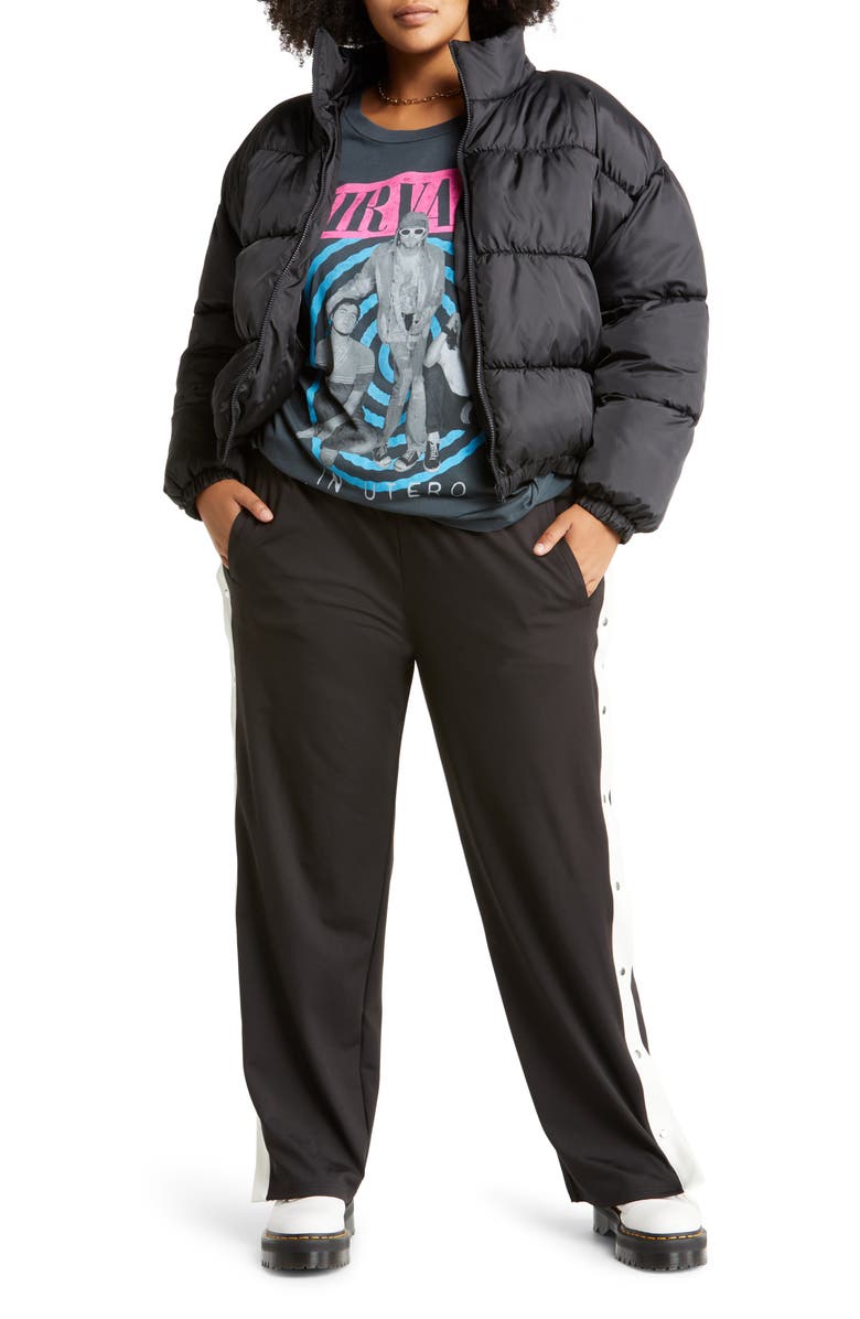 BP. Water-Resistant Crop Puffer Jacket, Alternate, color, 