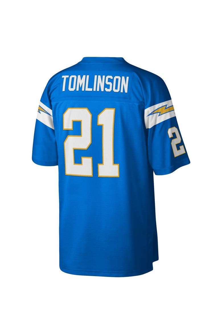 Men's Mitchell & Ness LaDainian Tomlinson Powder Blue Los Angeles Chargers Legacy Replica Jersey, Alternate, color, Powder Blue