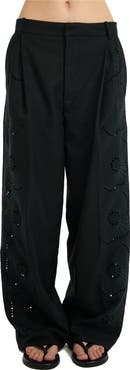 Beach Life by Gottex Resort Embroidered Pants Cover-Up